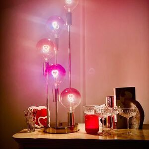 ♥️ Mid Century Modern Cascade lamp attributed to Robert Sonneman, brass